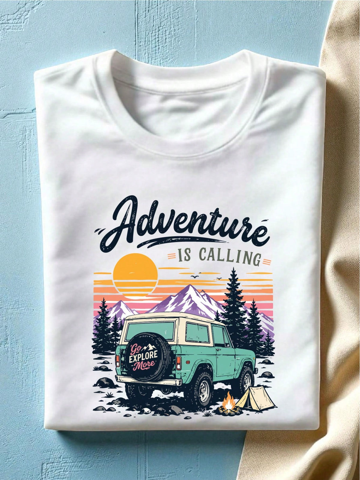 Vintage Adventure Is Calling T-Shirt