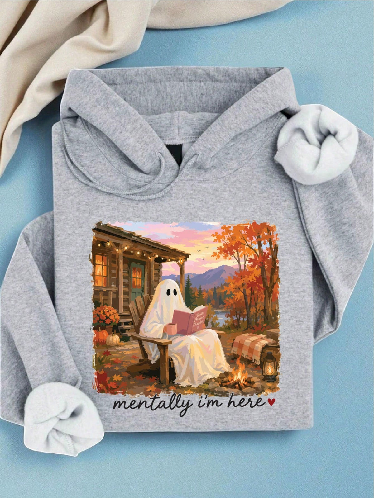 Mentally I Am Here Hoodie
