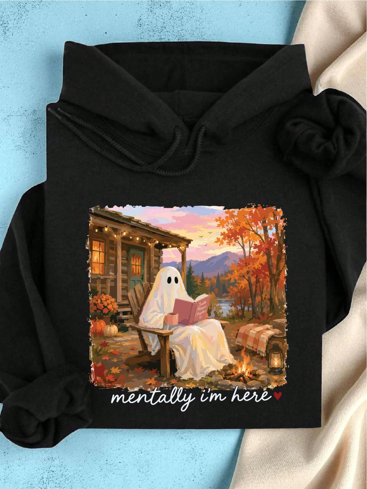 Mentally I Am Here Hoodie