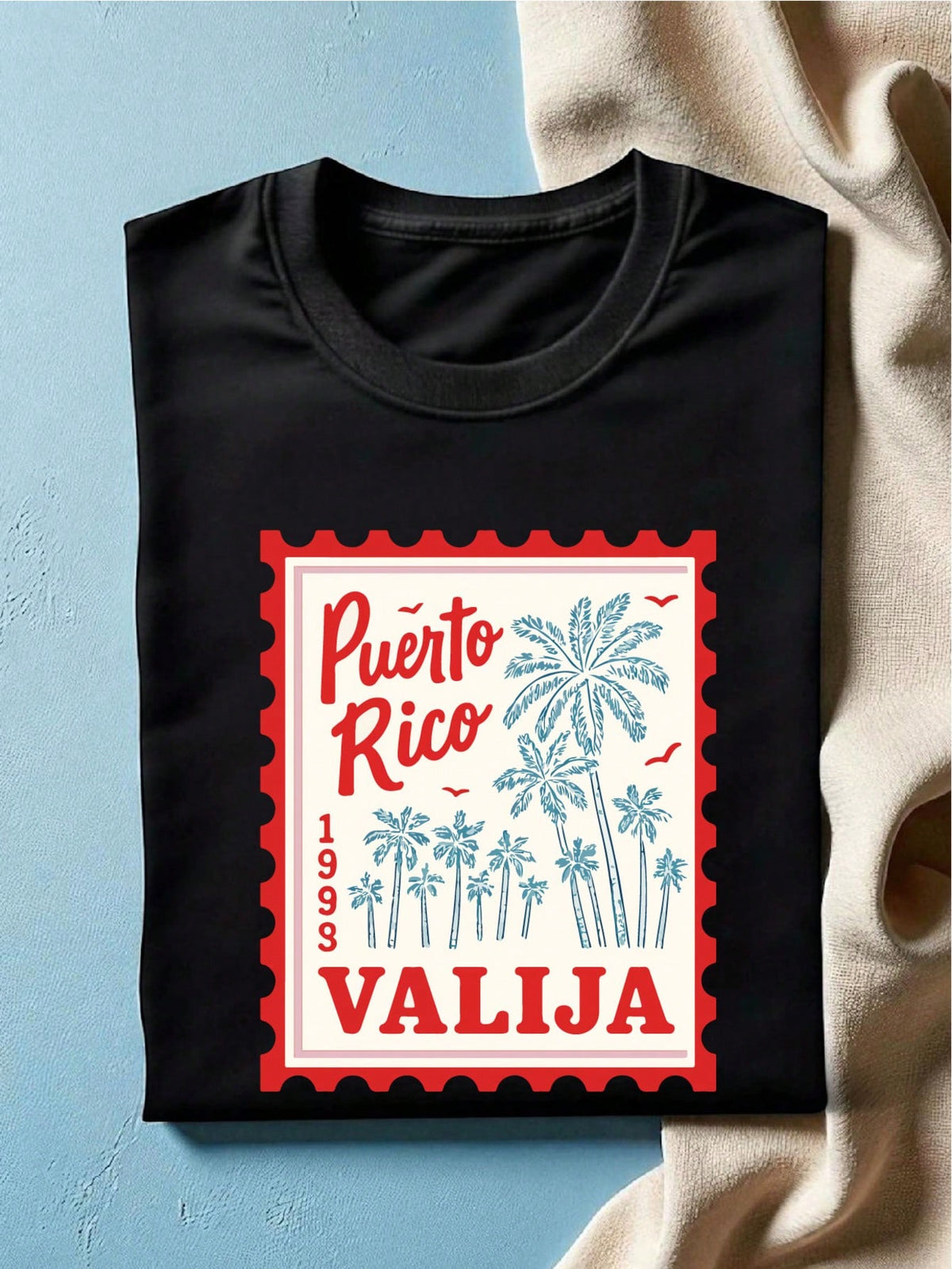 Puerto Rico Stamp T-Shirt