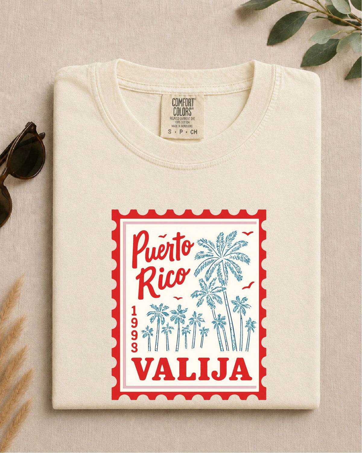 Puerto Rico Stamp T-Shirt