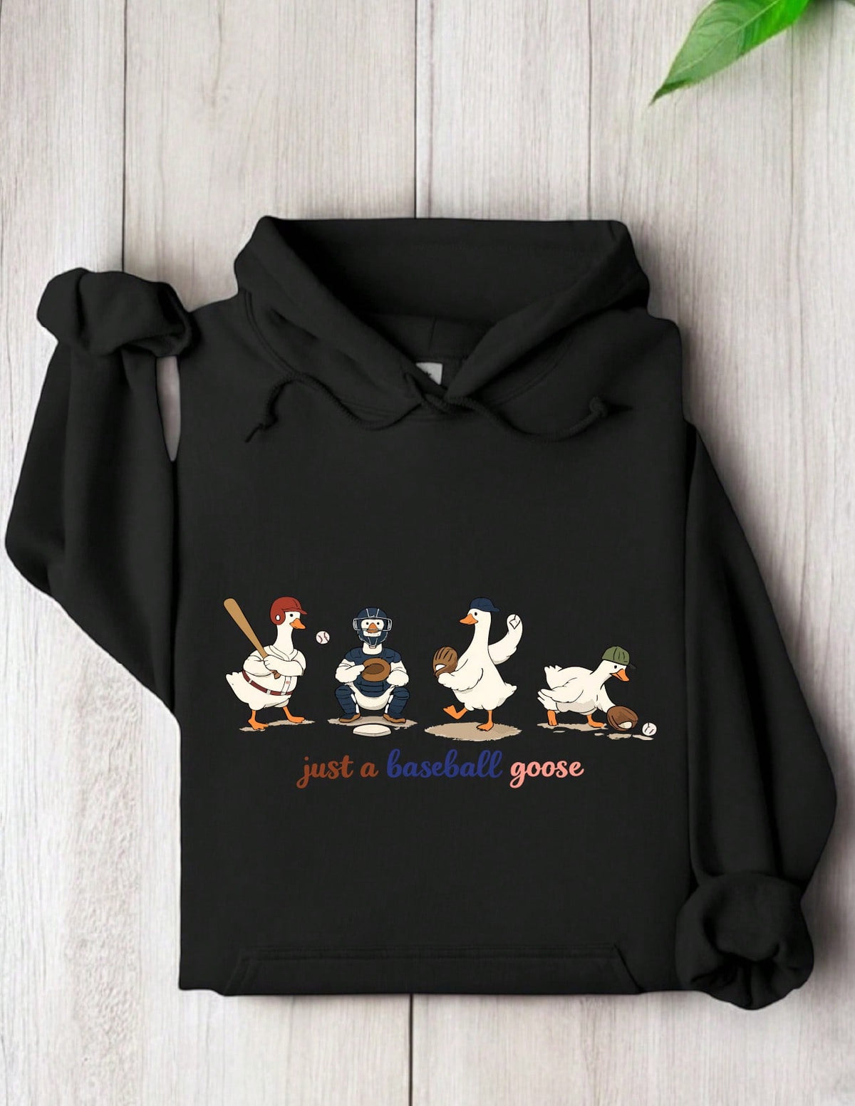 Baseball Goose Hoodie