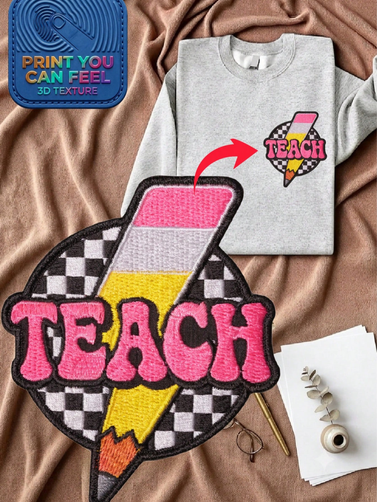 Retro Teach Sweatshirt