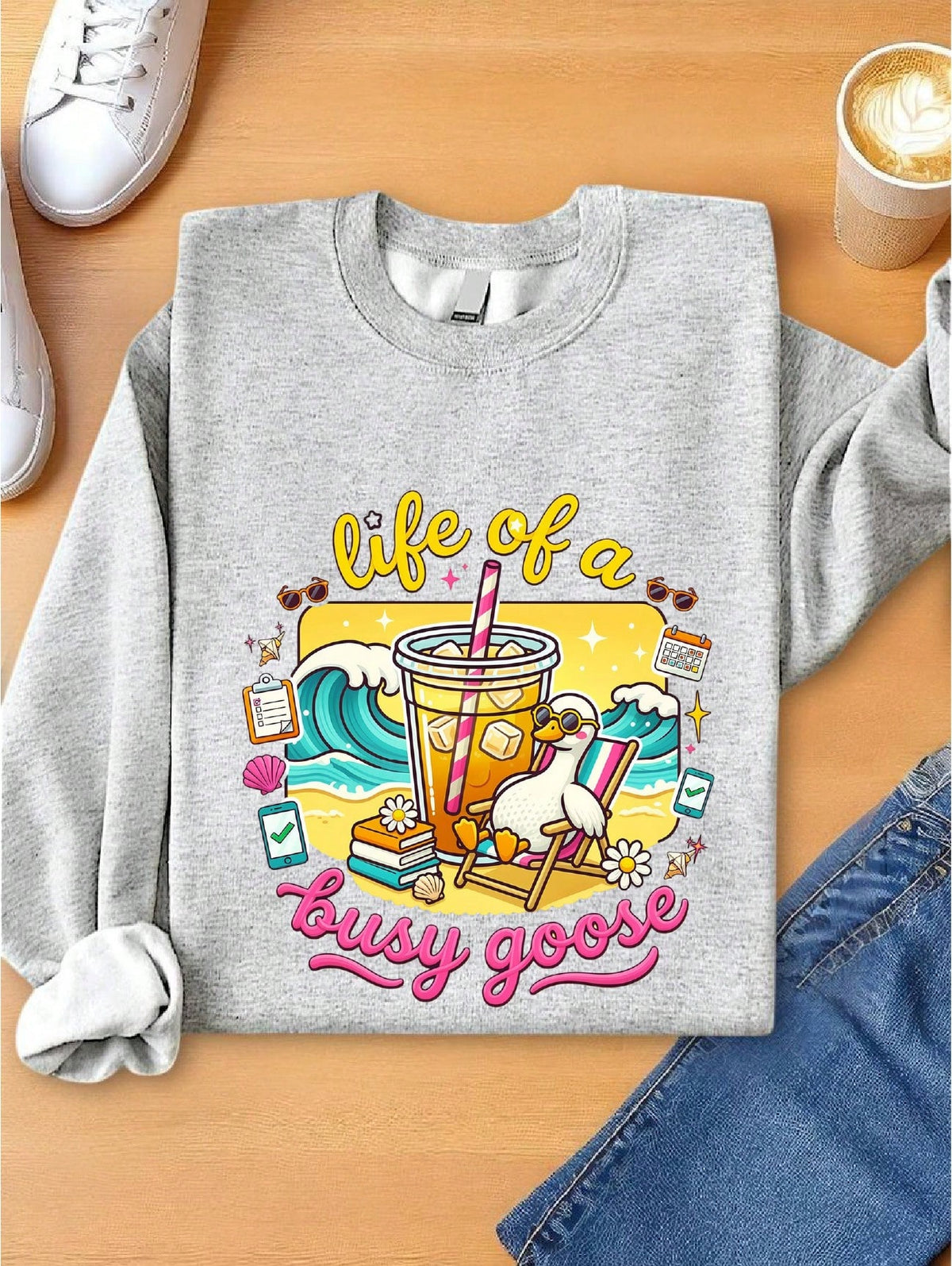 Life Of A Busy Goose Sweatshirt
