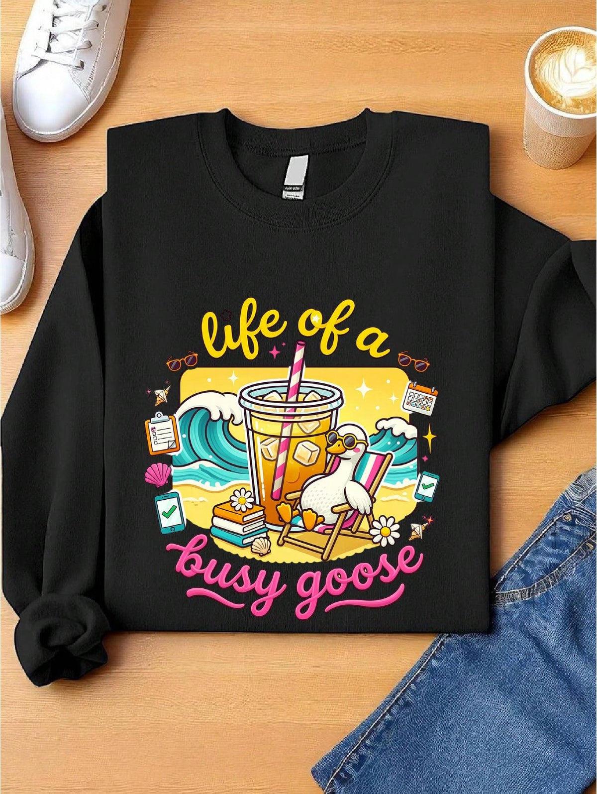 Life Of A Busy Goose Sweatshirt