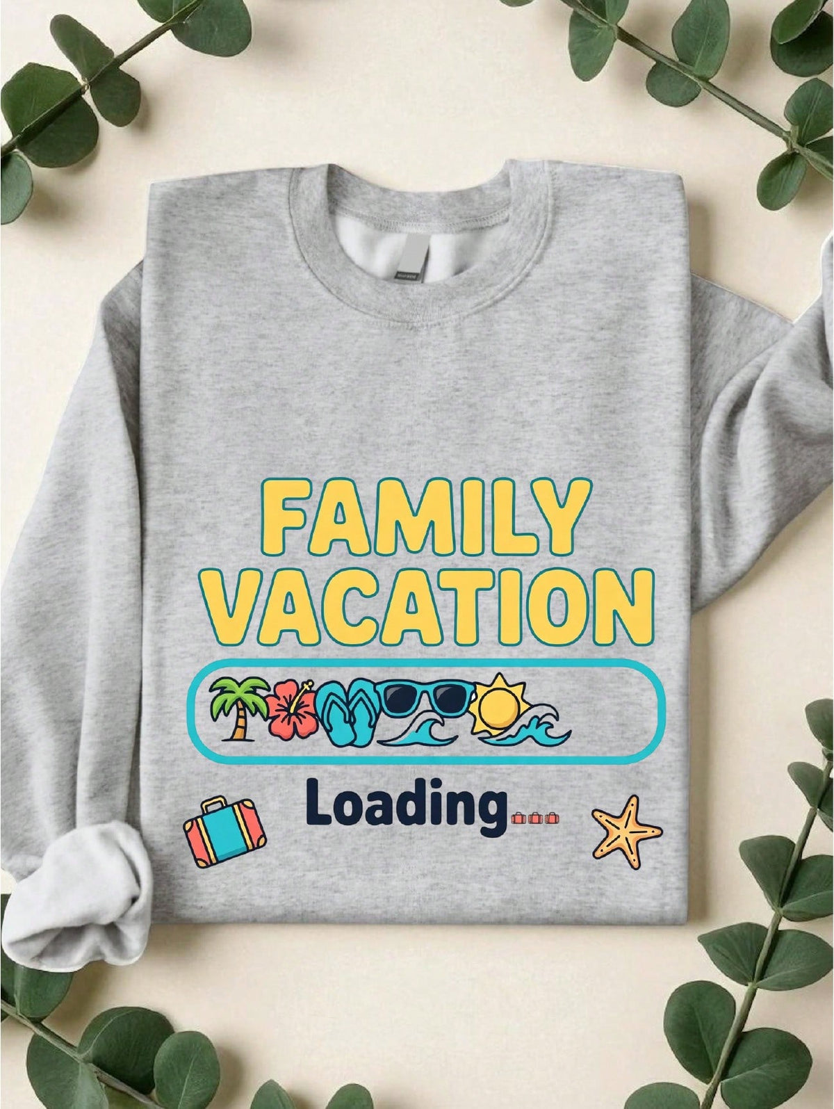 Family Vacation Loading Sweatshirt
