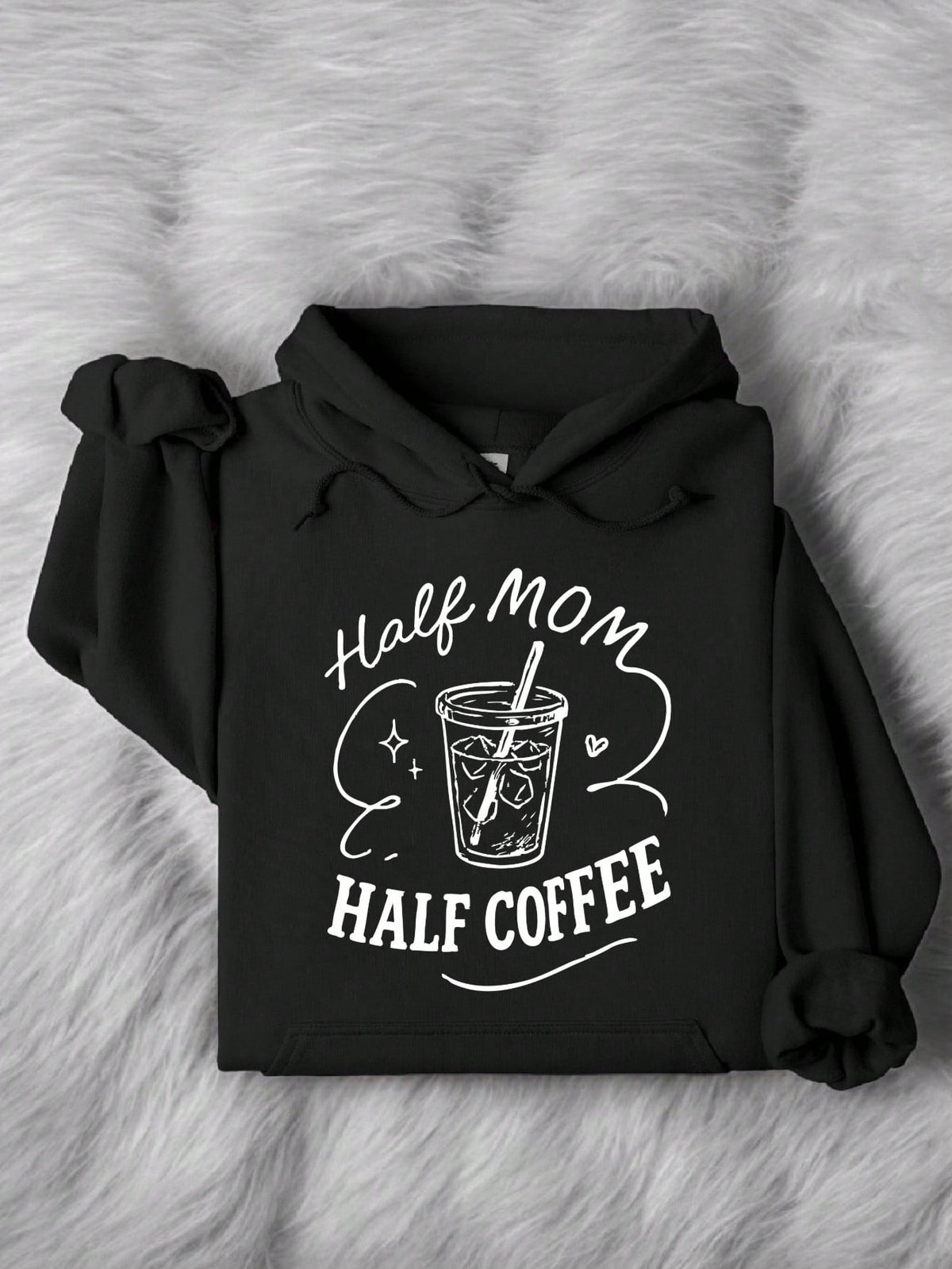 Half Mom Half Coffee Hoodie