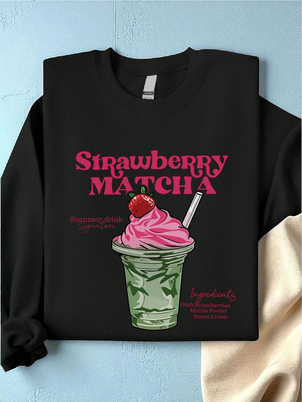 Strawberry Matcha Sweatshirt