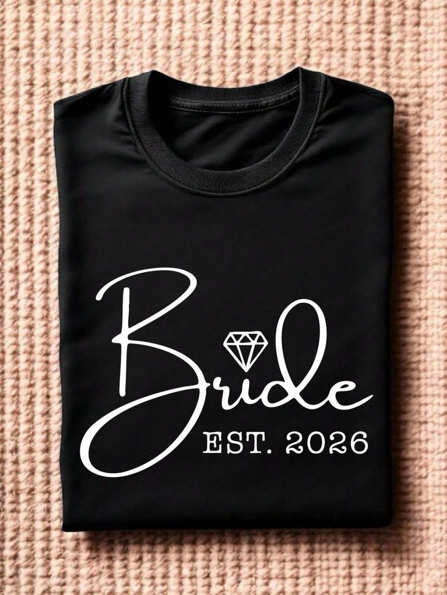 Bride Est 2026 T-Shirt