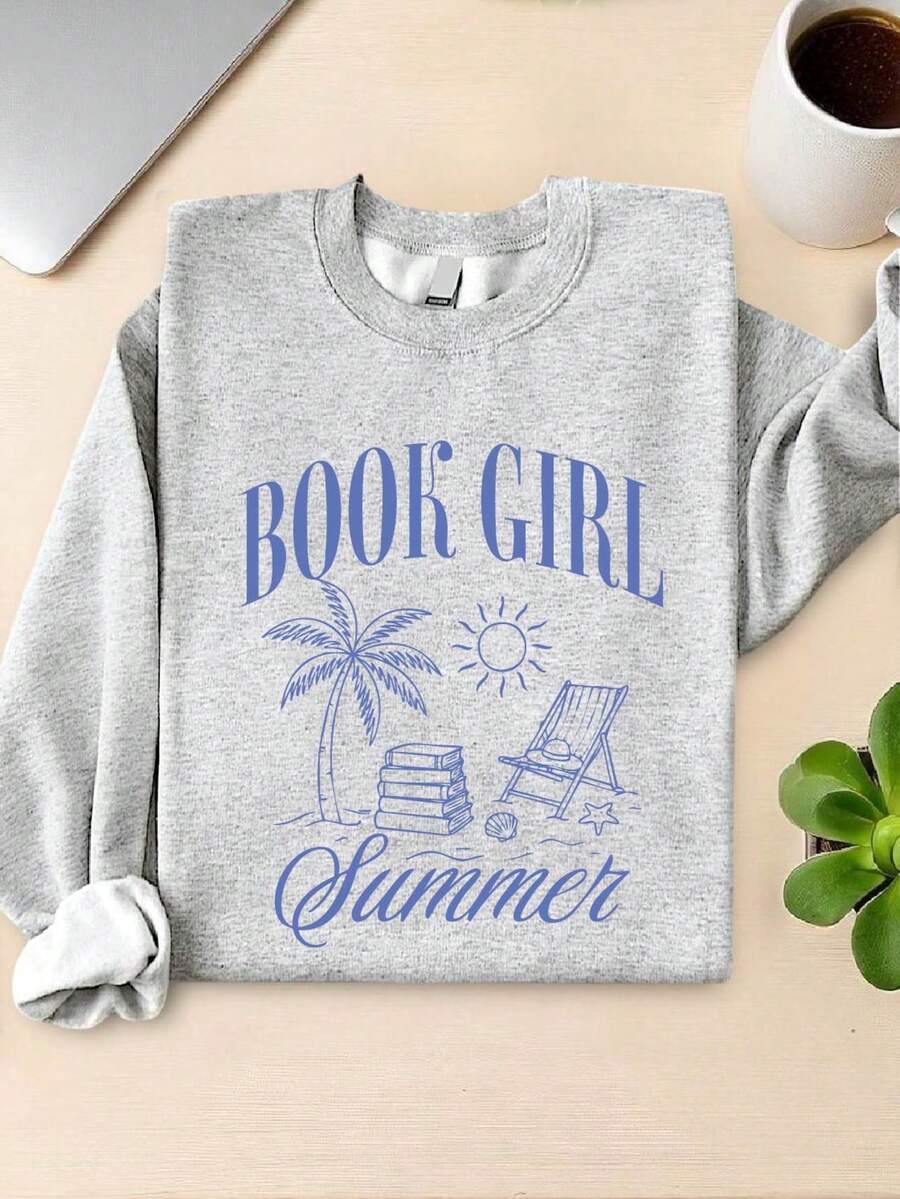 Book Girl Summer Sweatshirt