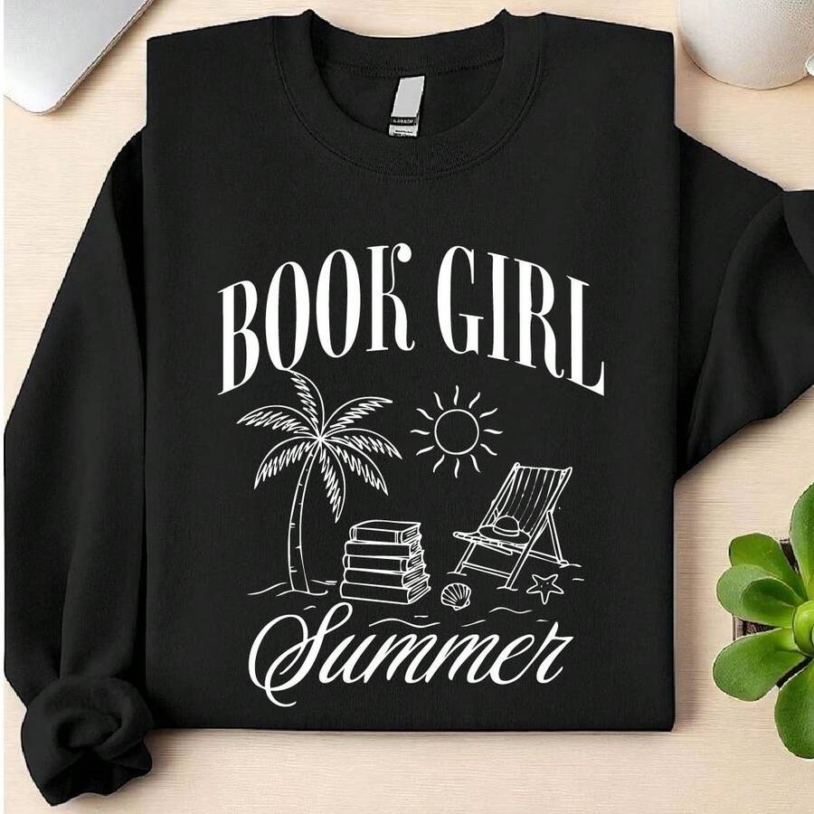 Book Girl Summer Sweatshirt