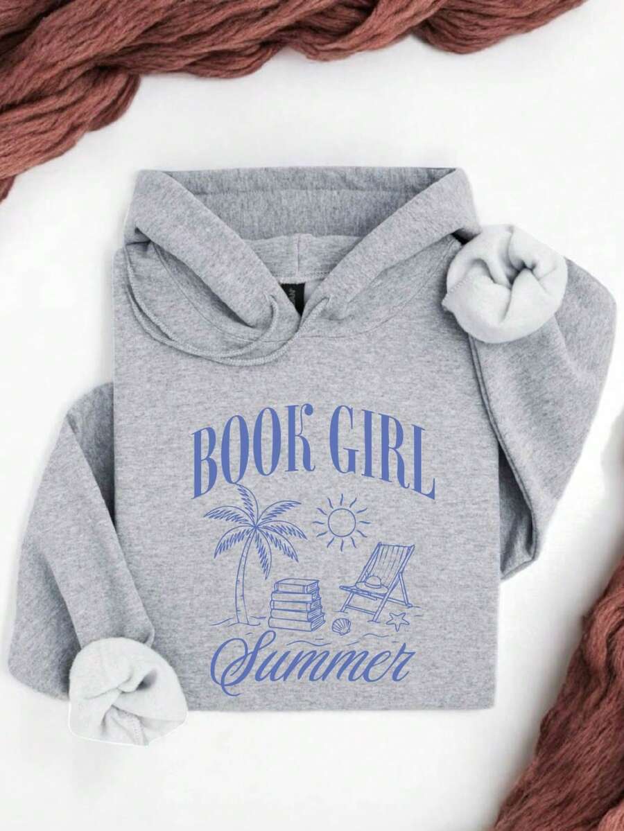 Book Girl Summer Hoodie