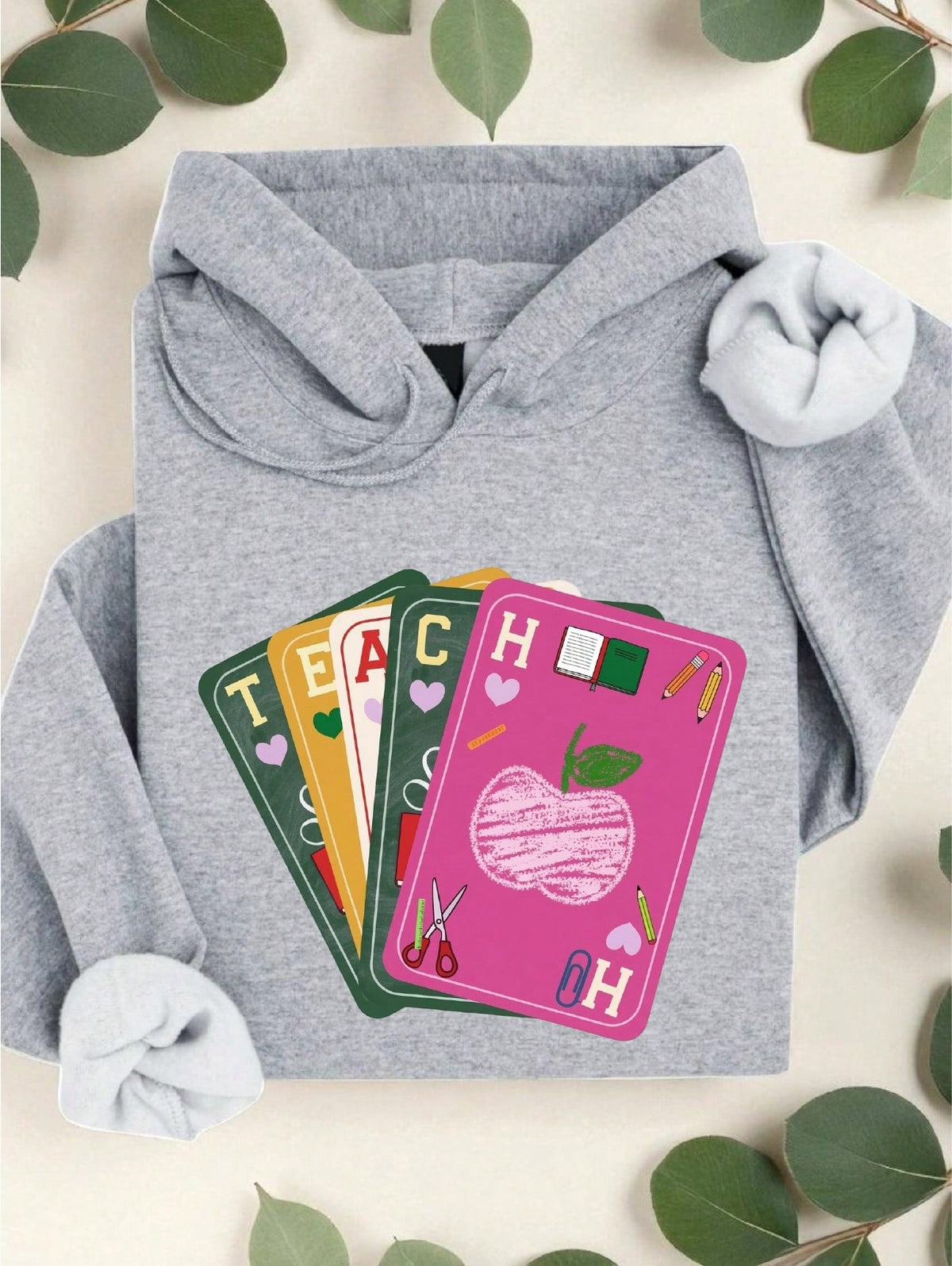 Teach Cards Game Hoodie