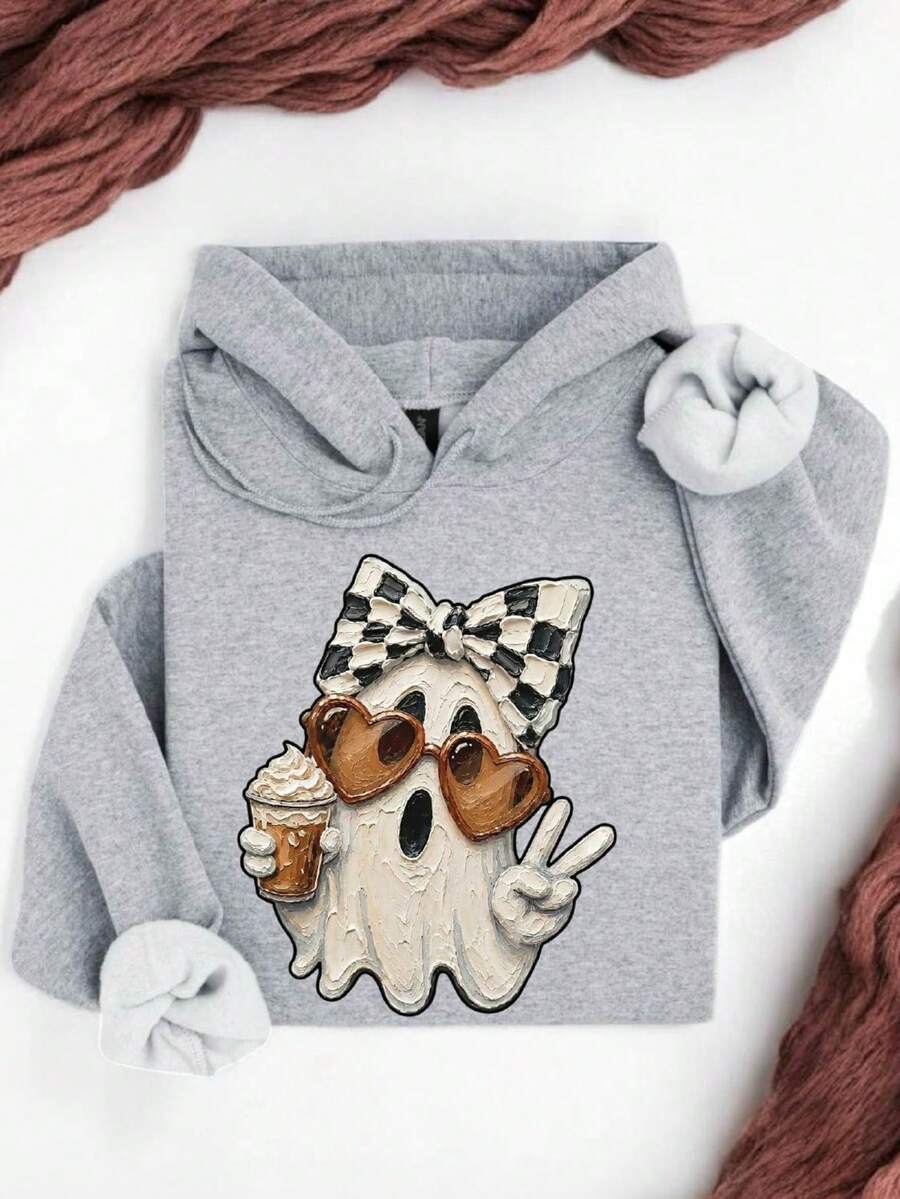 Coquette Ghost Hoodie
