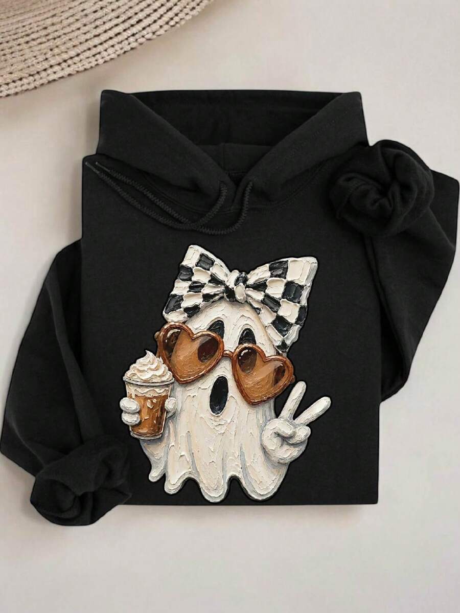 Coquette Ghost Hoodie