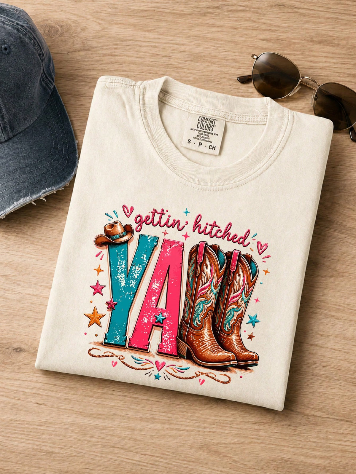 Western Bachelorette Party Comfort T-Shirt
