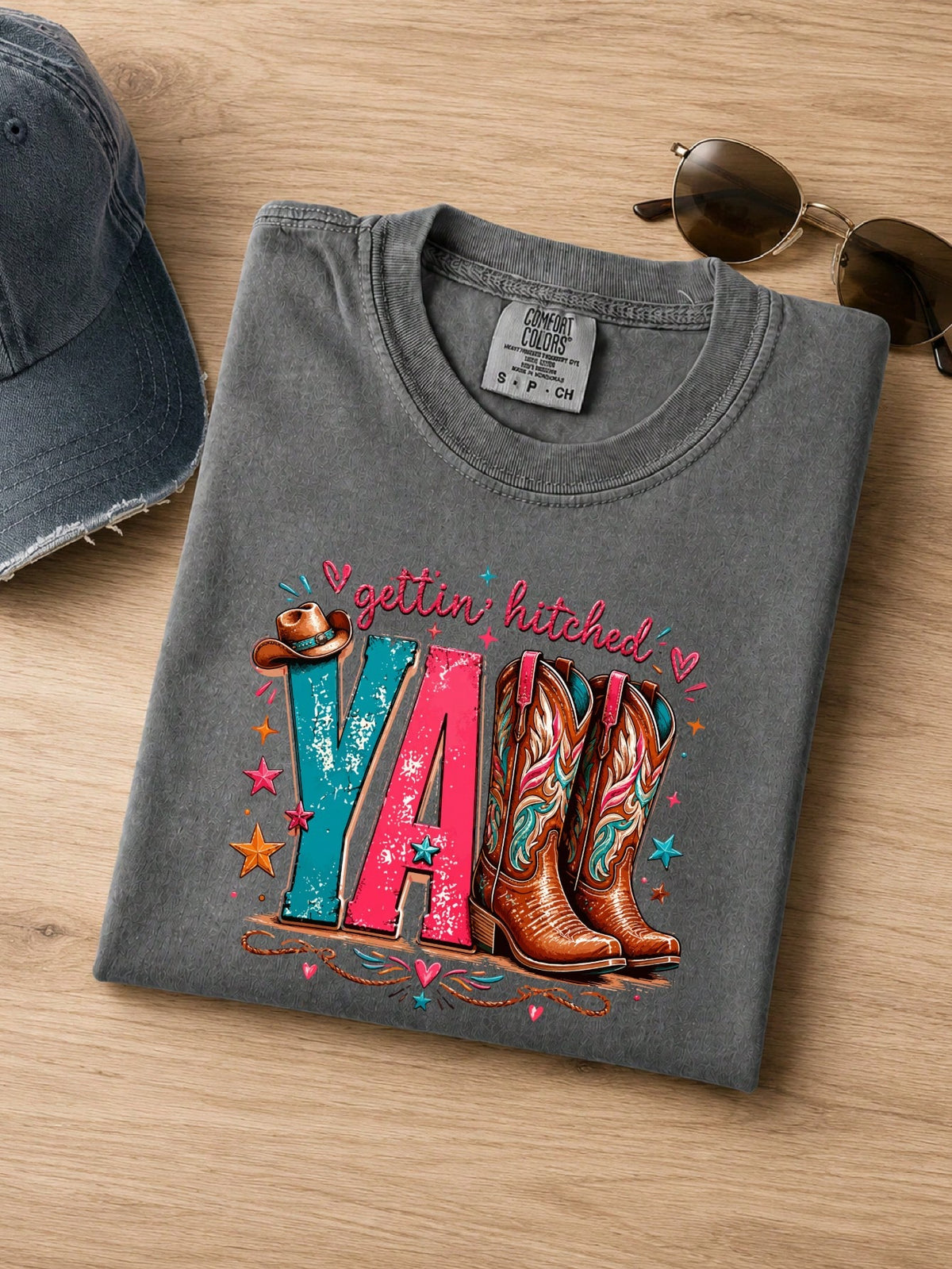 Western Bachelorette Party Comfort T-Shirt