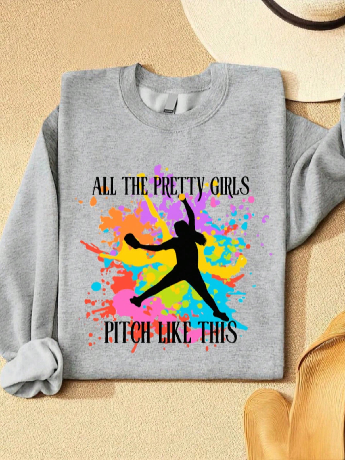 Softball Pitcher Sweatshirt