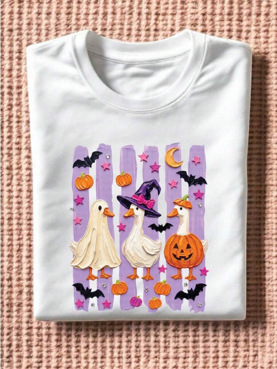 Spooky Goose (DTF Graphic Print) T-Shirt