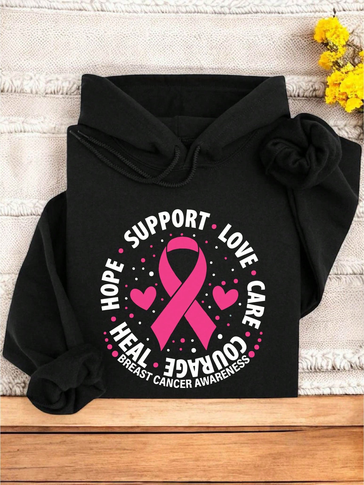 Breast Cancer Support Hoodie