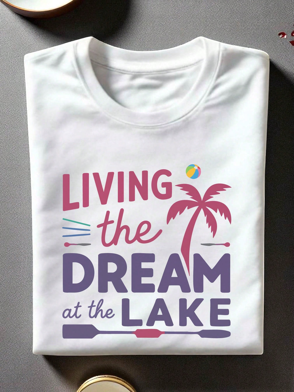 Living The Dream At The Lake T-Shirt