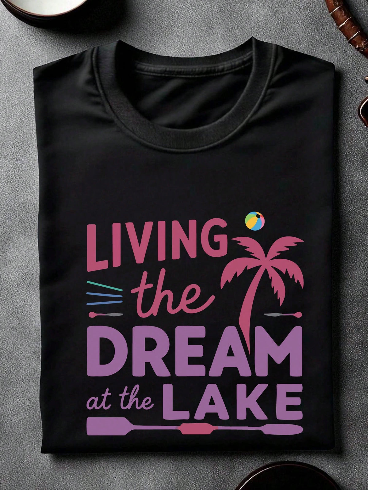 Living The Dream At The Lake T-Shirt