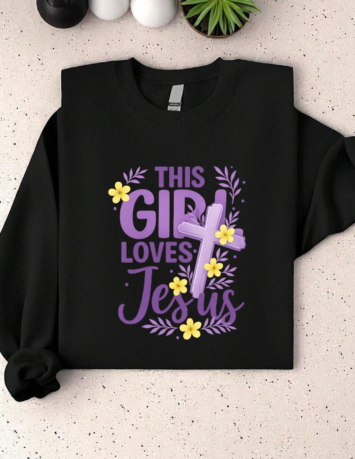 This Girl Loves Jesus Sweatshirt