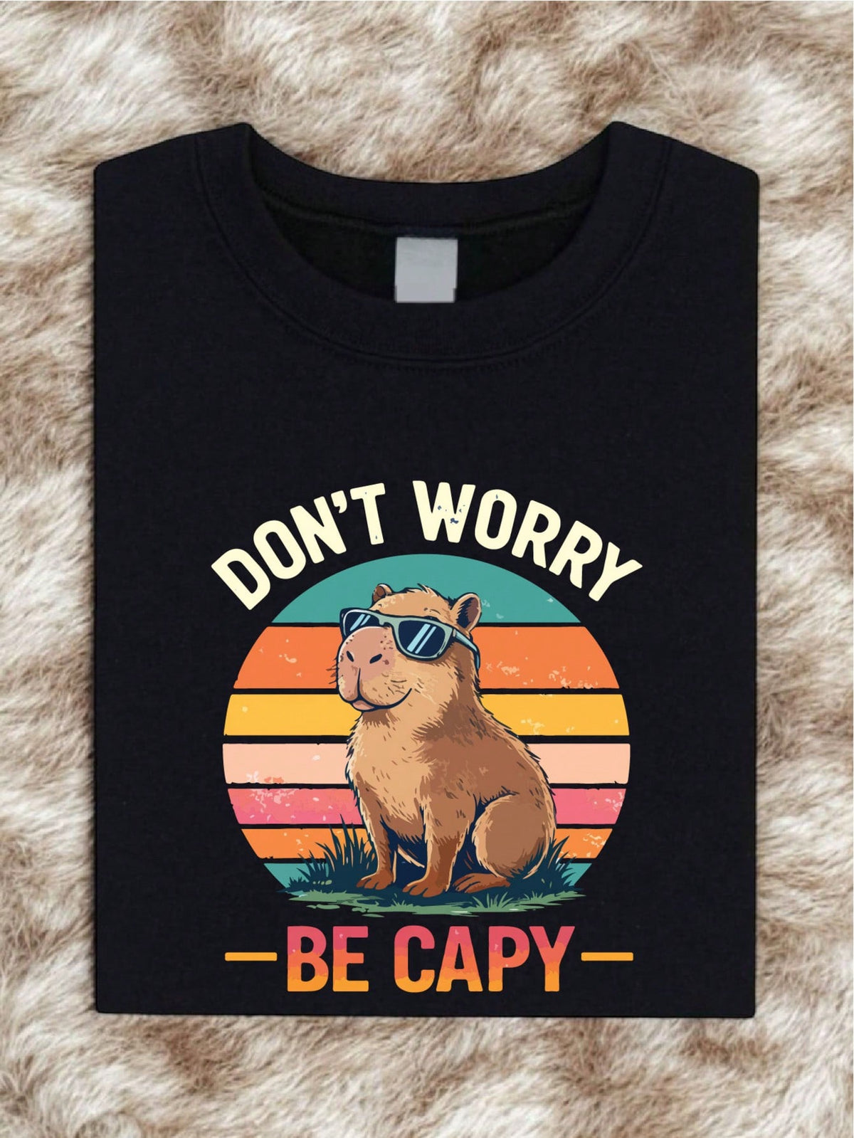 Don't Worry Be Capy T-Shirt