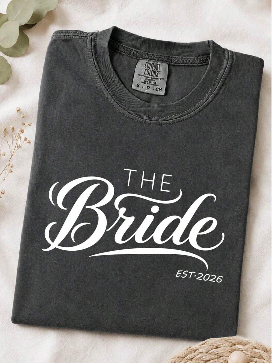 Bride EST 2026 T-Shirt