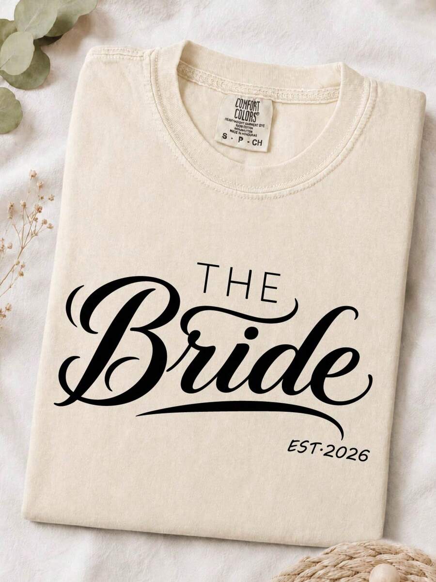 Bride EST 2026 T-Shirt