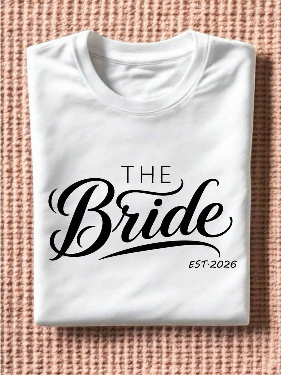 Bride EST 2026 T-Shirt