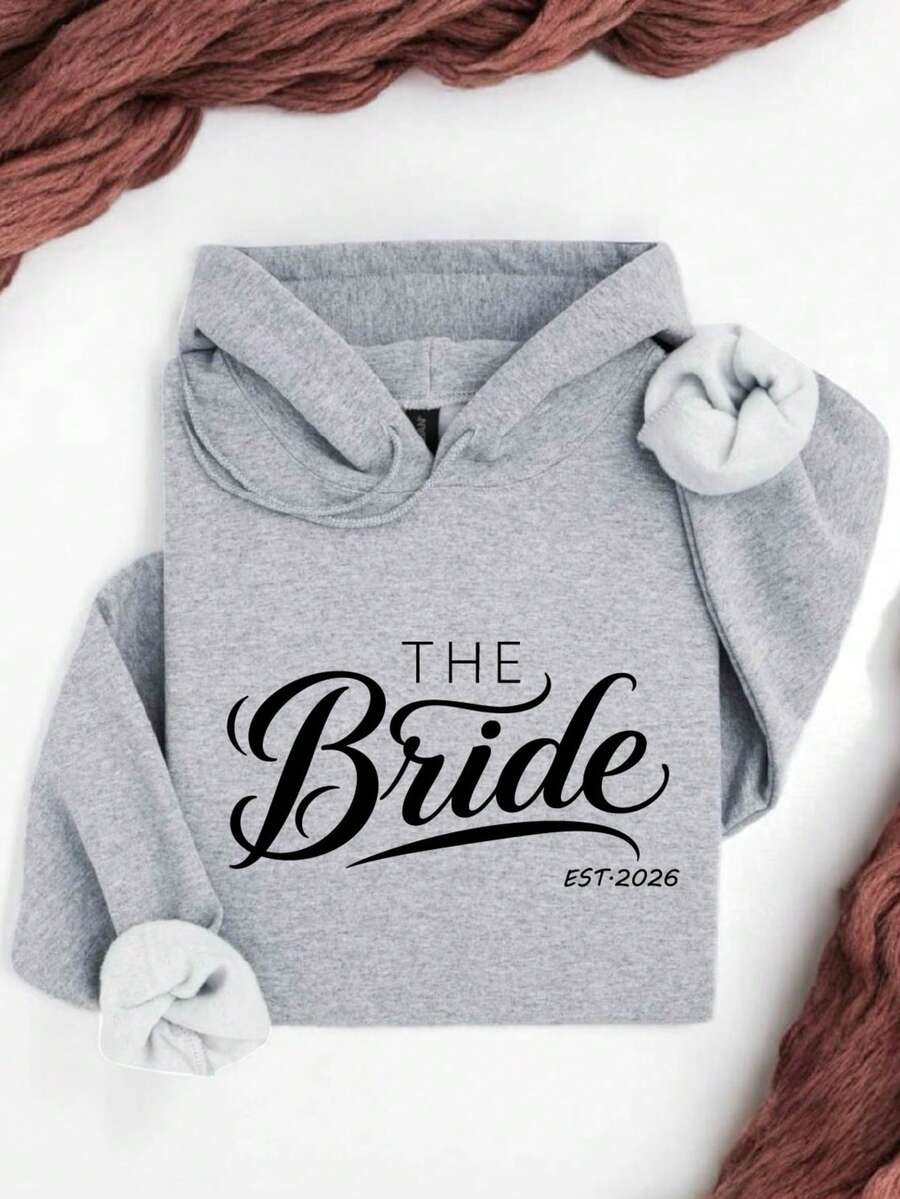 Bride EST 2026 Hoodie