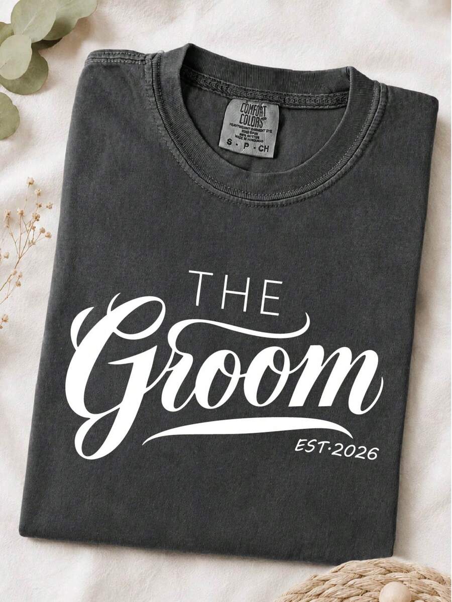 Groom EST 2026 T-Shirt