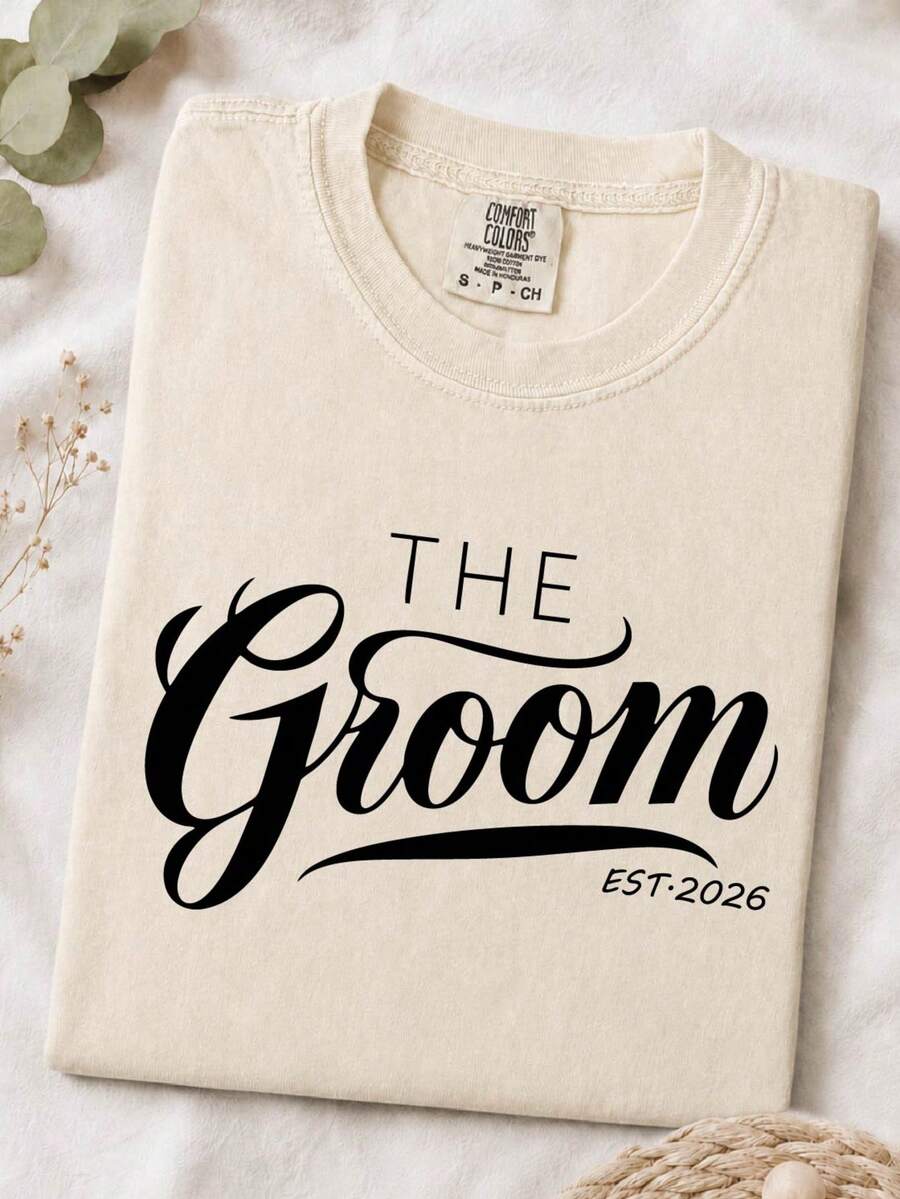 Groom EST 2026 T-Shirt