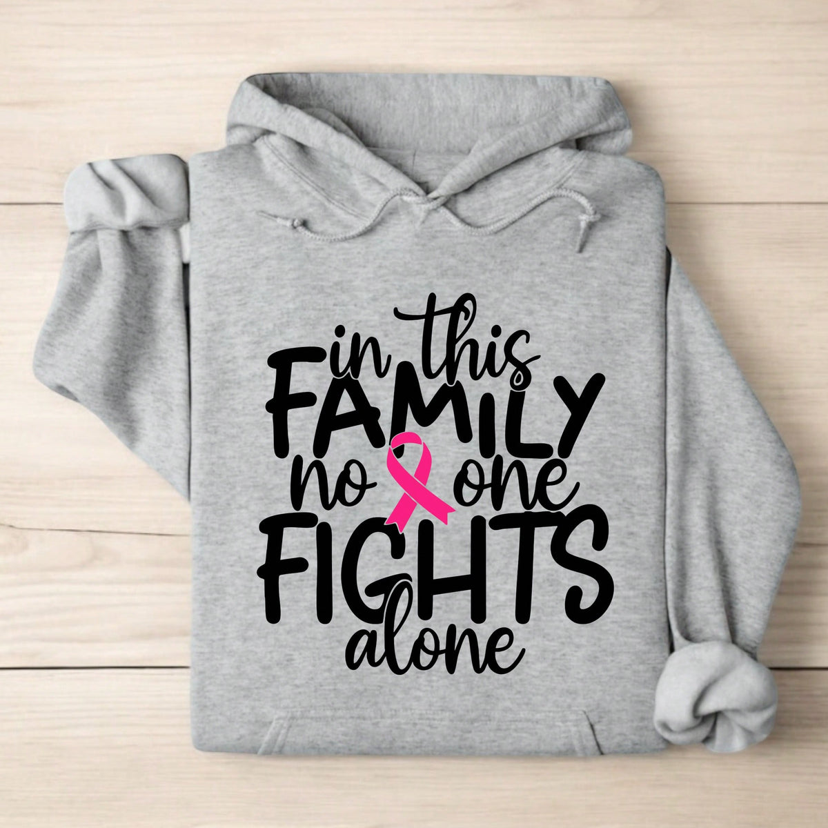 No One Fights Alone Hoodie