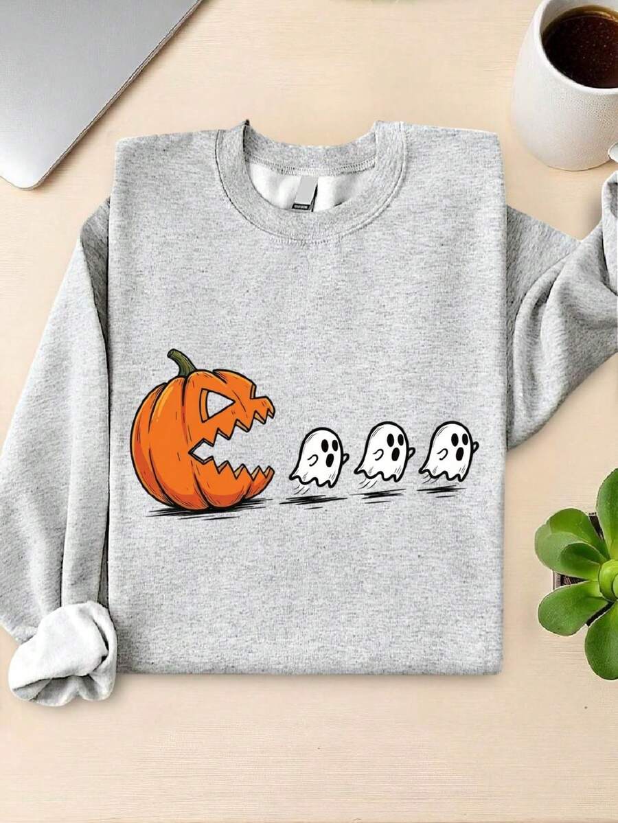 Halloween Pumpkin Sweatshirt