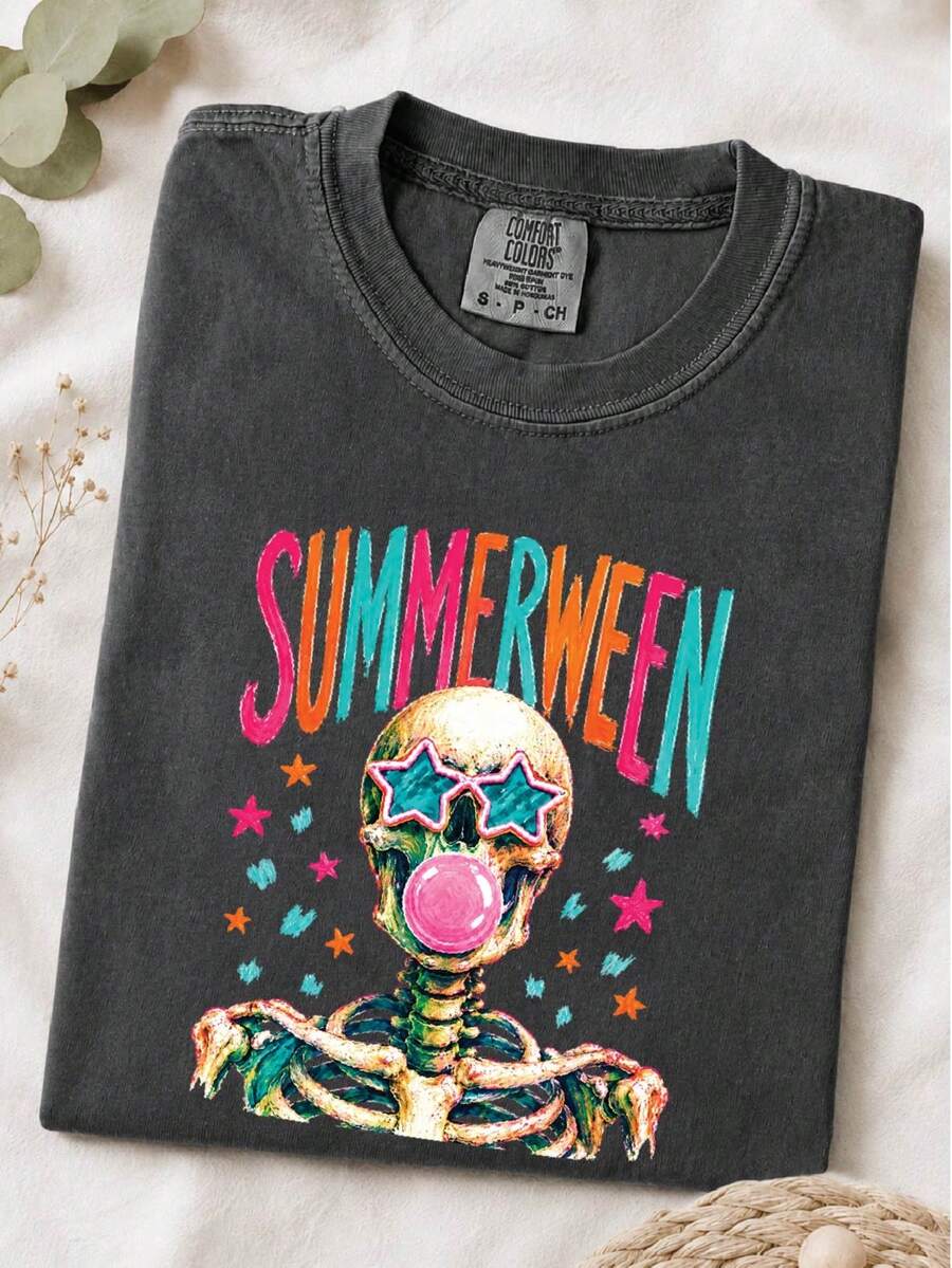 Summerween Skeleton T-Shirt