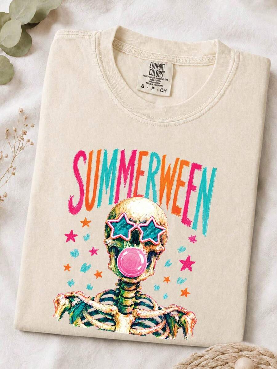 Summerween Skeleton T-Shirt