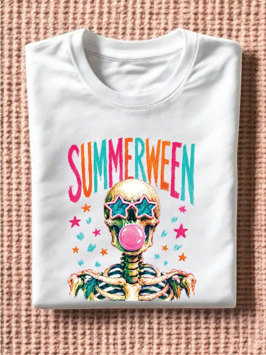 Summerween Skeleton T-Shirt