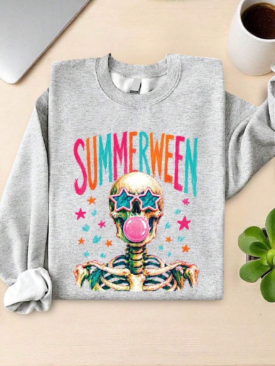 Summerween Skeleton Sweatshirt