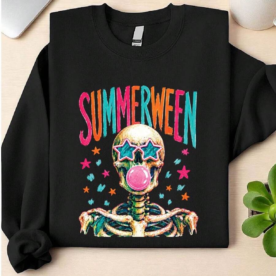 Summerween Skeleton Sweatshirt