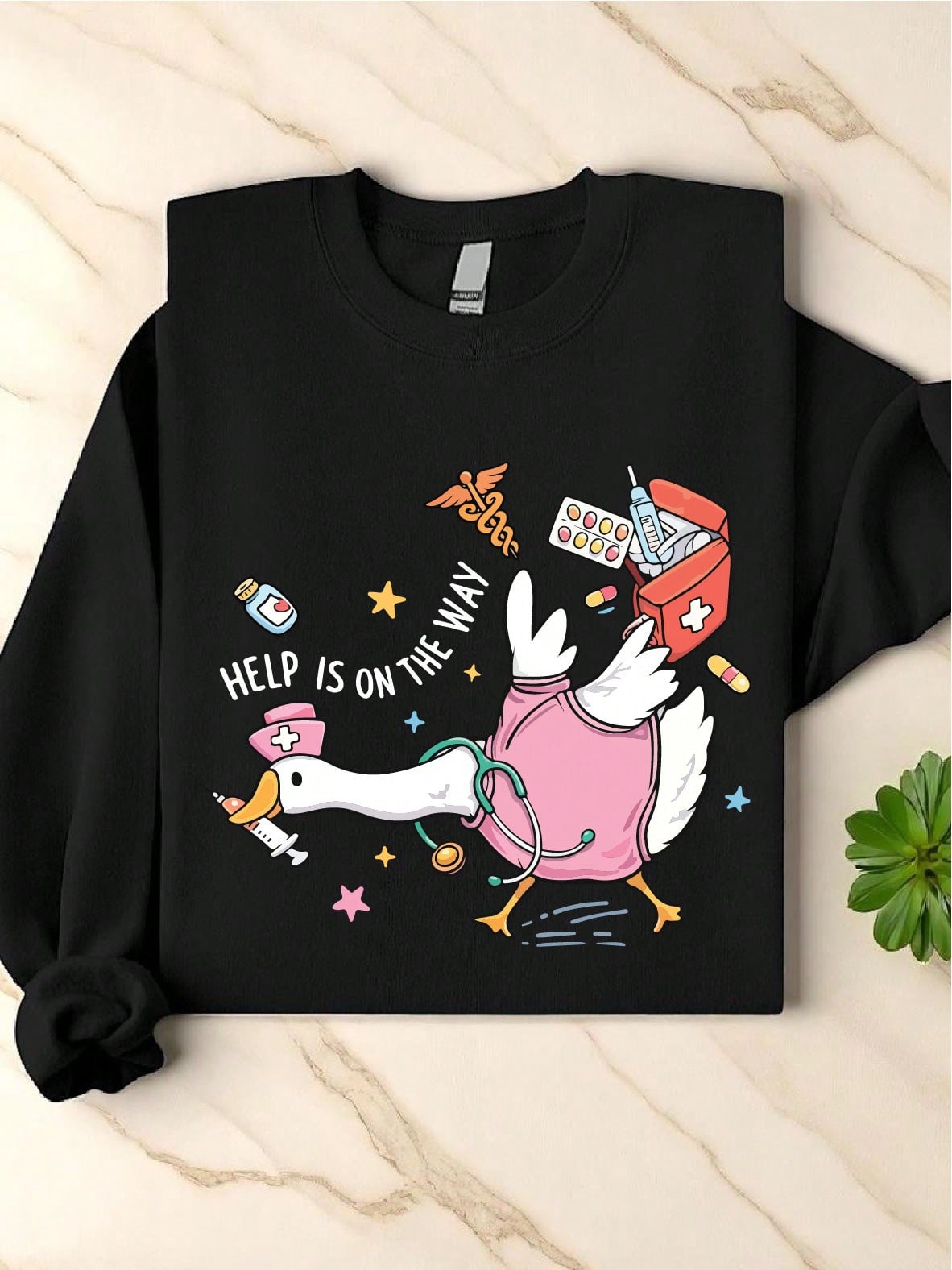 Silly Goose Nurse Sweatshirt