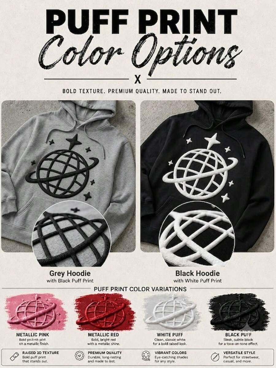 Emergency Department 3D Puff Hoodie - Black