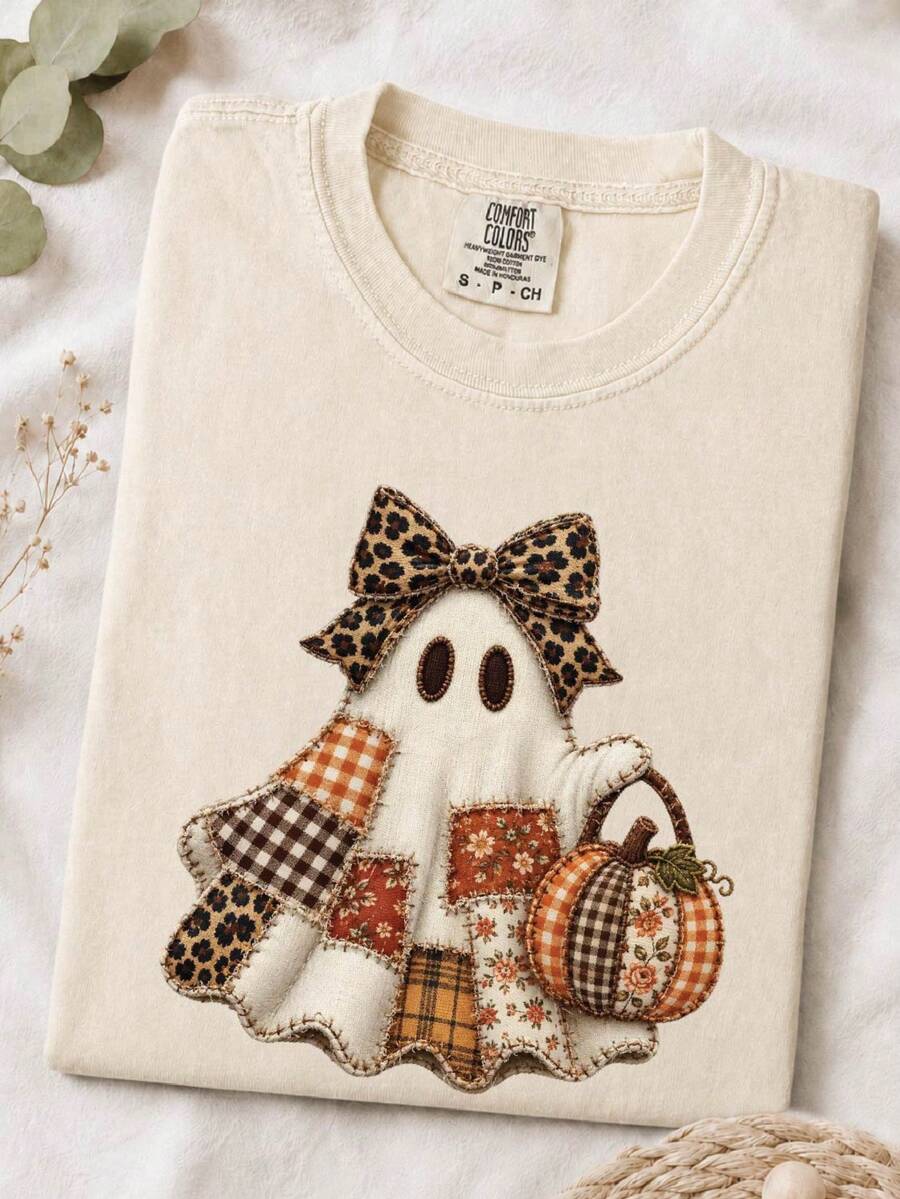 Fall Ghost (DTF Graphic Print)T-Shirt