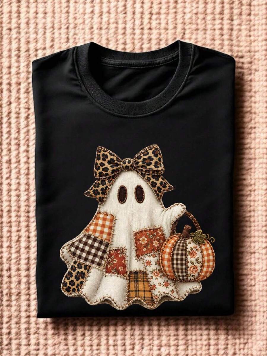 Fall Ghost (DTF Graphic Print)T-Shirt