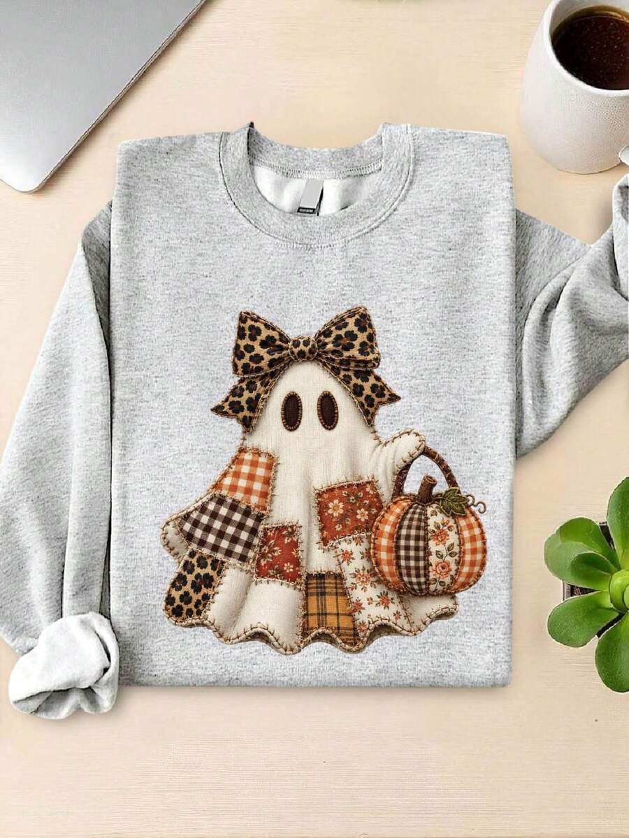 Fall Ghost (DTF Graphic Print) Sweatshirt