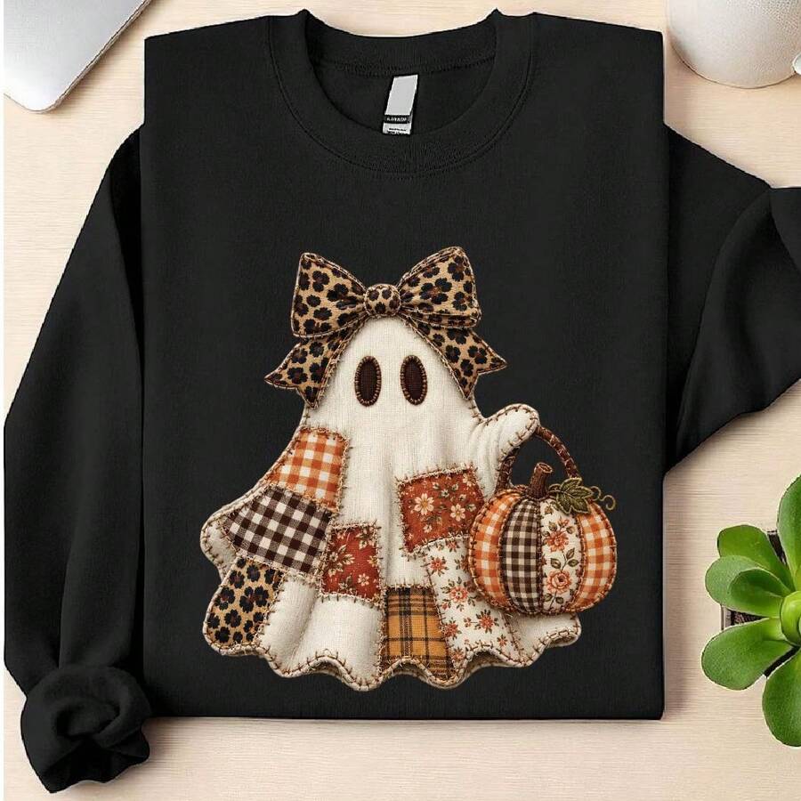 Fall Ghost (DTF Graphic Print) Sweatshirt