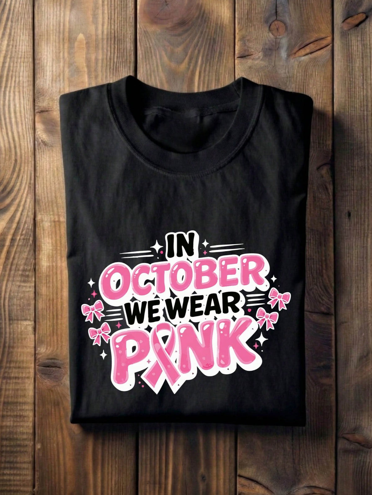 In October We Wear T-Shirt