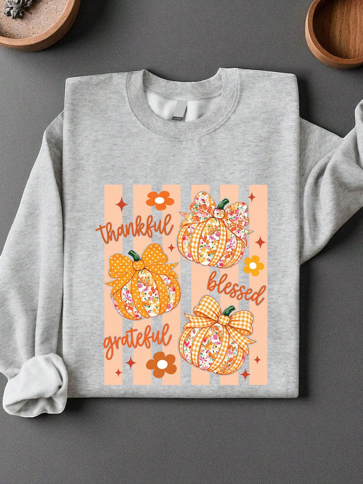 Grateful Thankful Blessed Sweatshirt