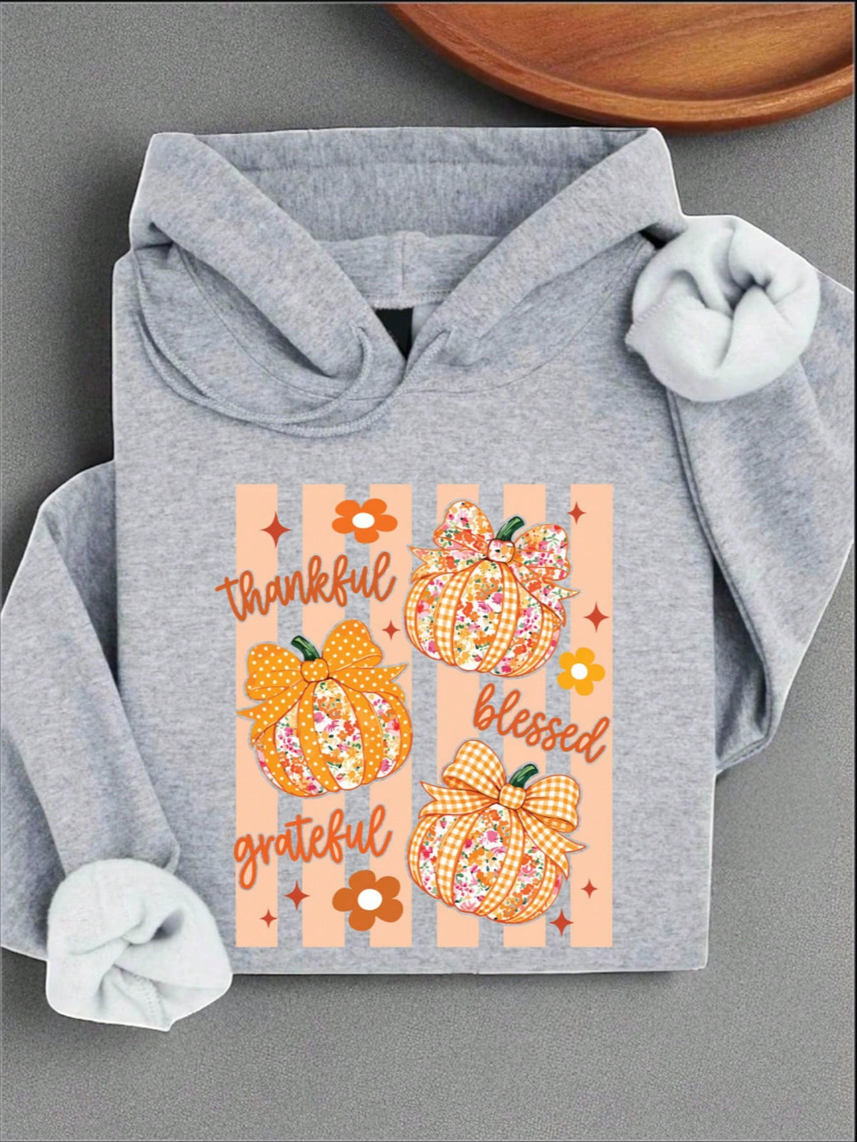 Grateful Thankful Blessed Hoodie